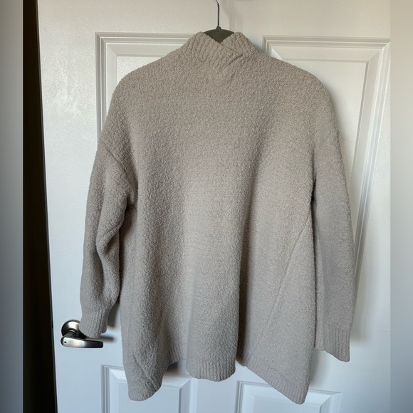 White/cream fuzzy cardigan - Picture 4 of 5